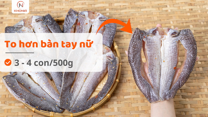 Khô Cá Lóc 1 Nắng ( Gói 500g ) - Ảnh 3
