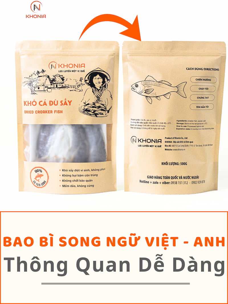 Khô Cá Đù 3 Nắng Sấy Dẻo - Ảnh 11