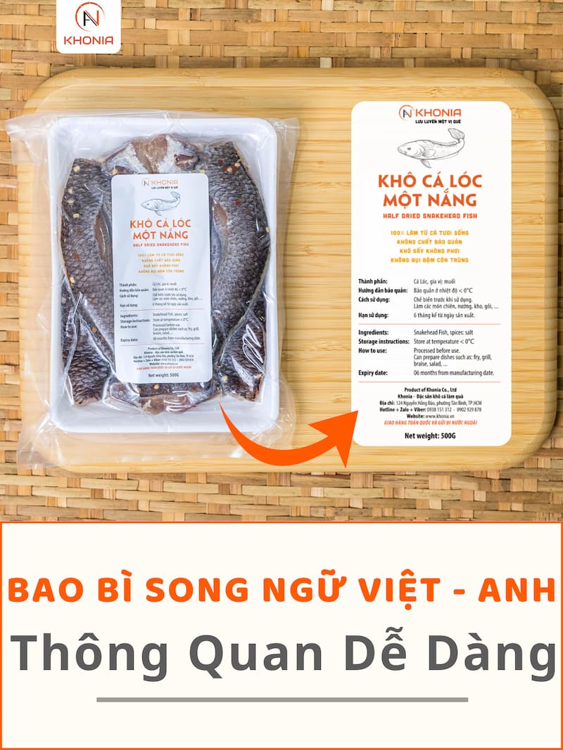 Khô Cá Lóc 1 Nắng ( Gói 500g ) - Ảnh 6