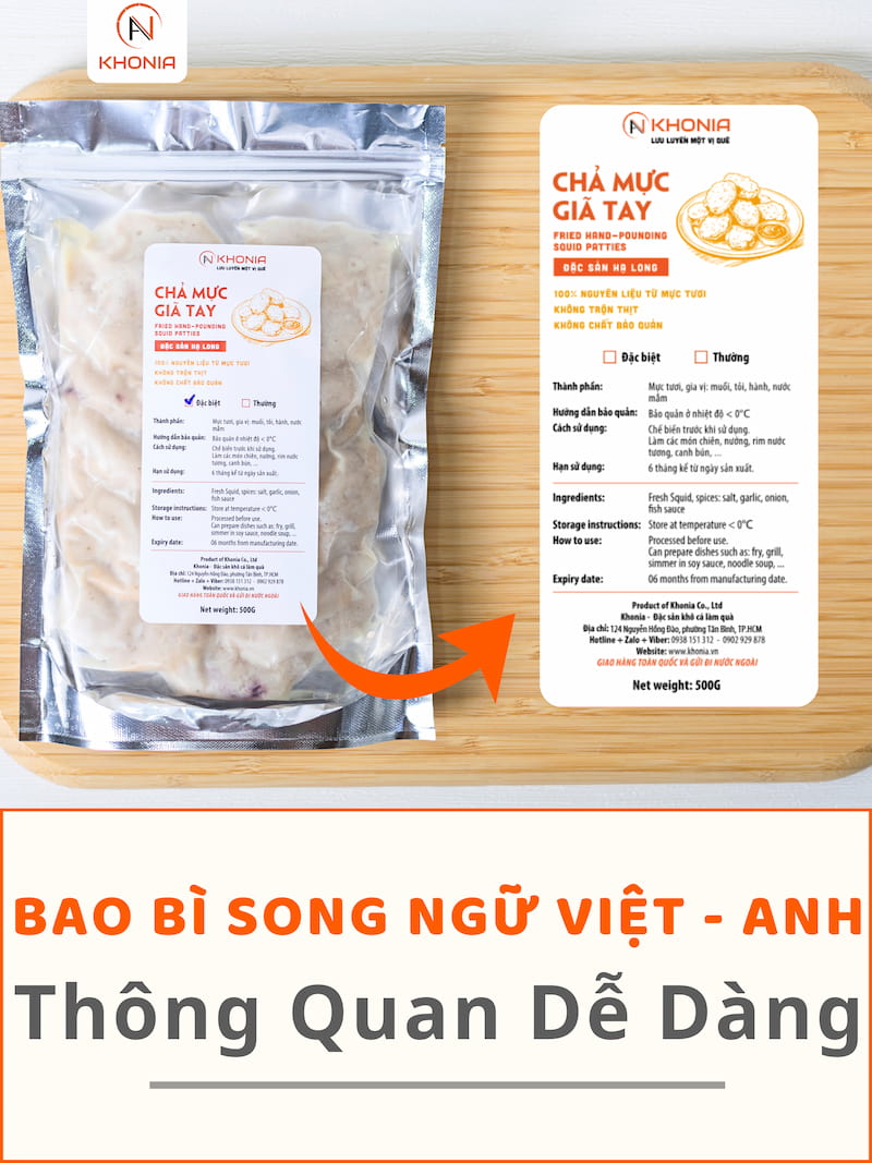 Chả Mực Giã Tay (Gói 500gr) - Ảnh 11