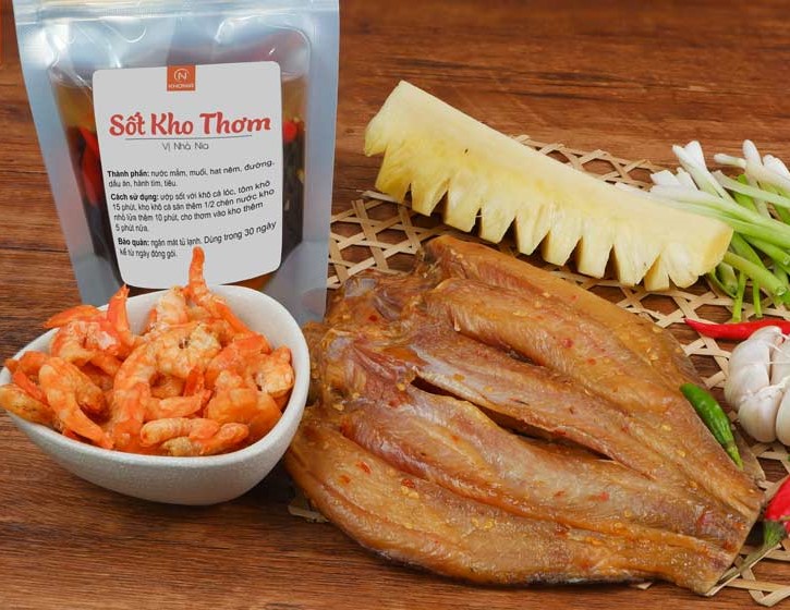 Combo 2 Món Gỏi Xoài + Khô Cá Lóc Kho Thơm